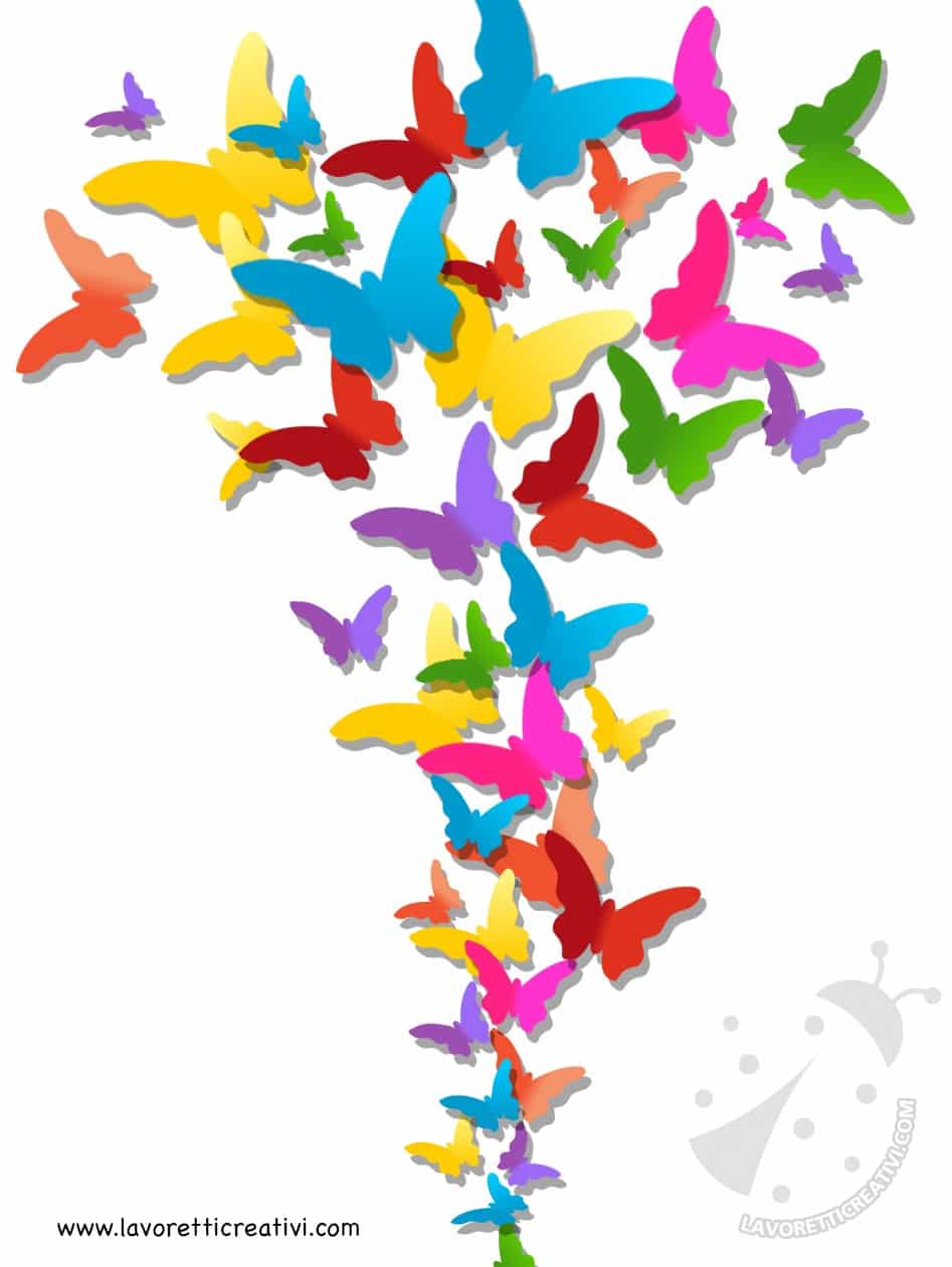 Come creare decorazioni con farfalle 3D