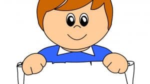 bambino fine anno tocco