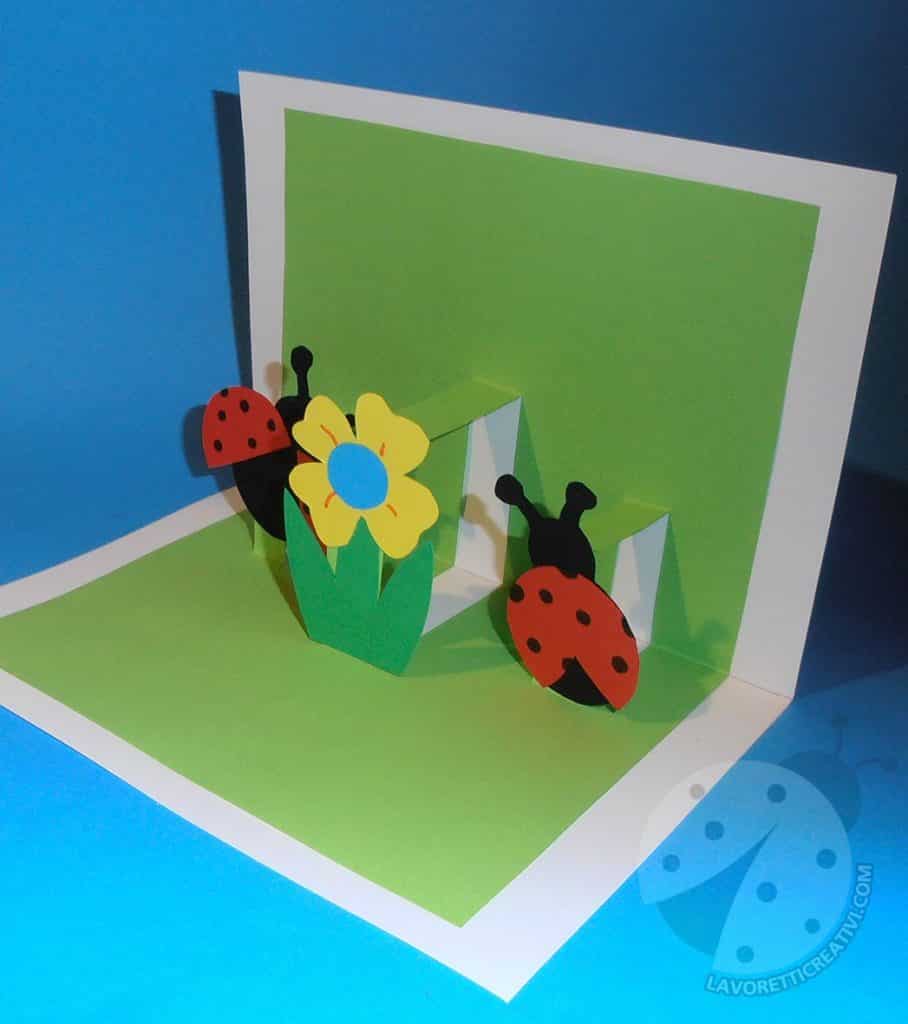 Biglietto d'auguri pop up per il playboy