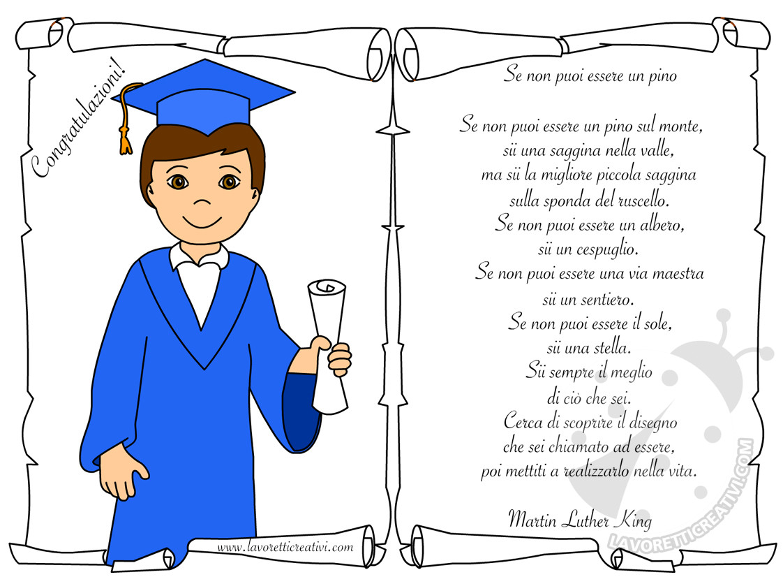 diploma di fine scuola primaria