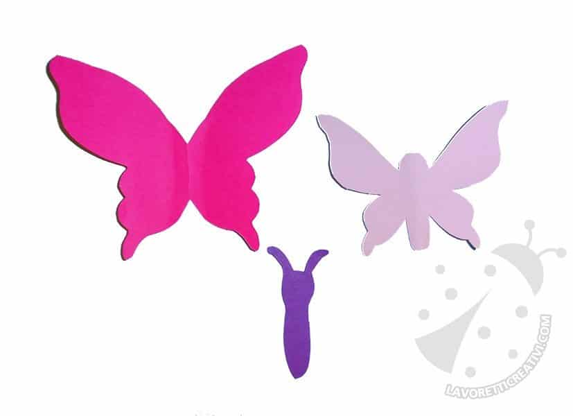 farfalla rosa 3d 1