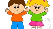 bambini saluano