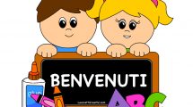 cartellone bambini benvenuti 1