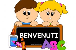 cartellone bambini benvenuti 1