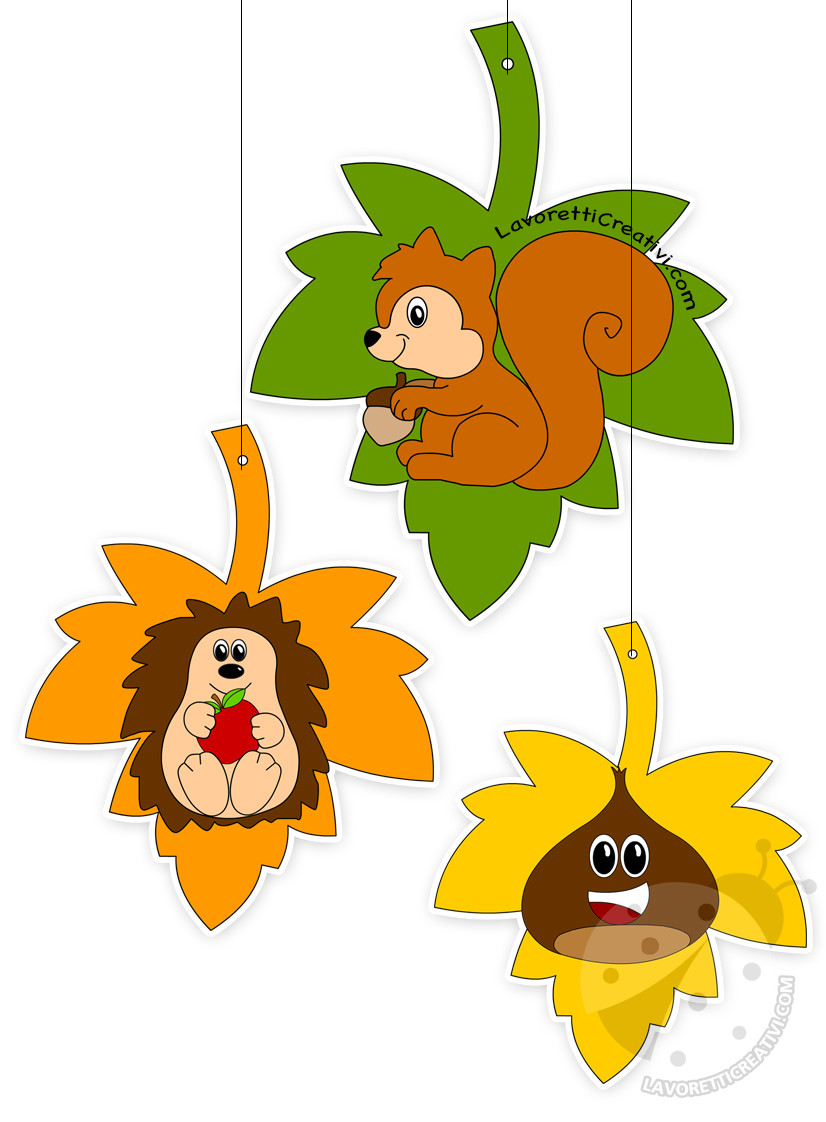 Addobbi e decorazioni Autunno per aula scuola - Lavoretti Creativi