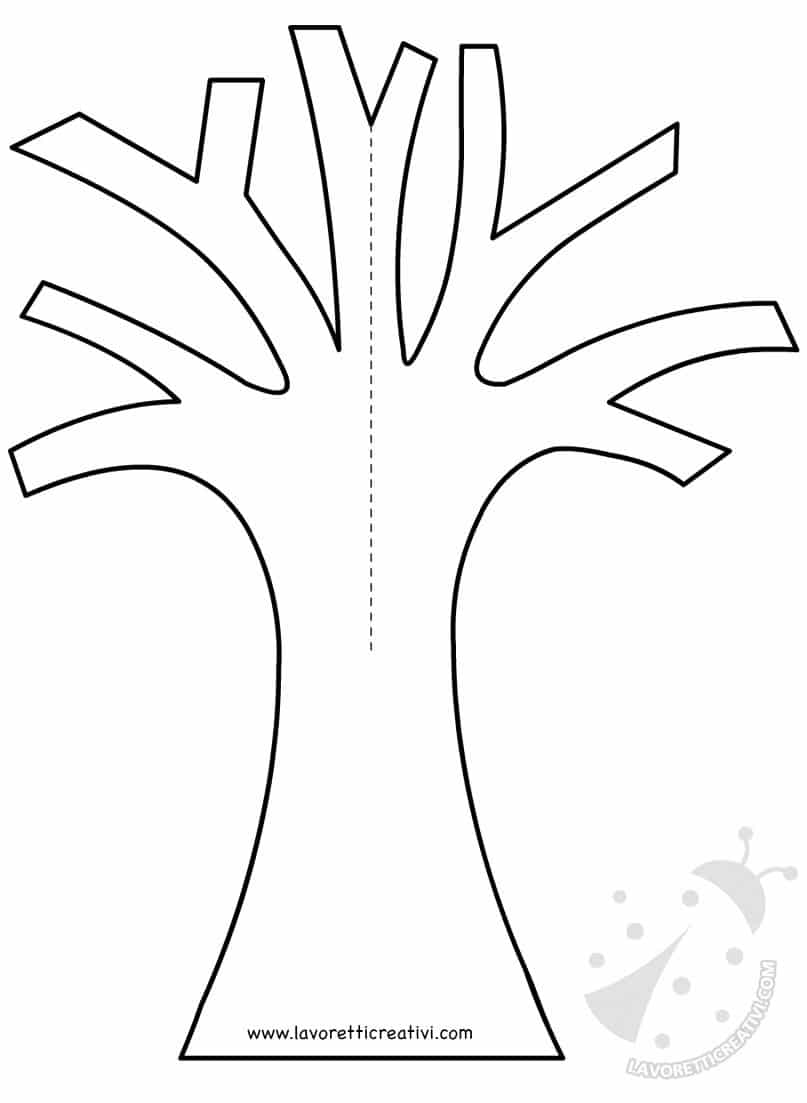 albero autunno 3d sagoma1