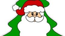 addobbi natalizi albero babbo natale