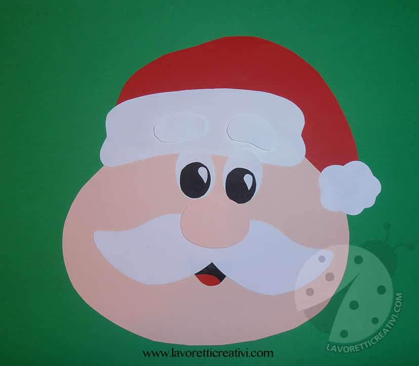 babbo natale barba catena carta4