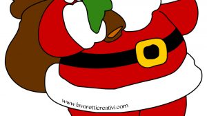 babbo natale sacco decorazioni 1