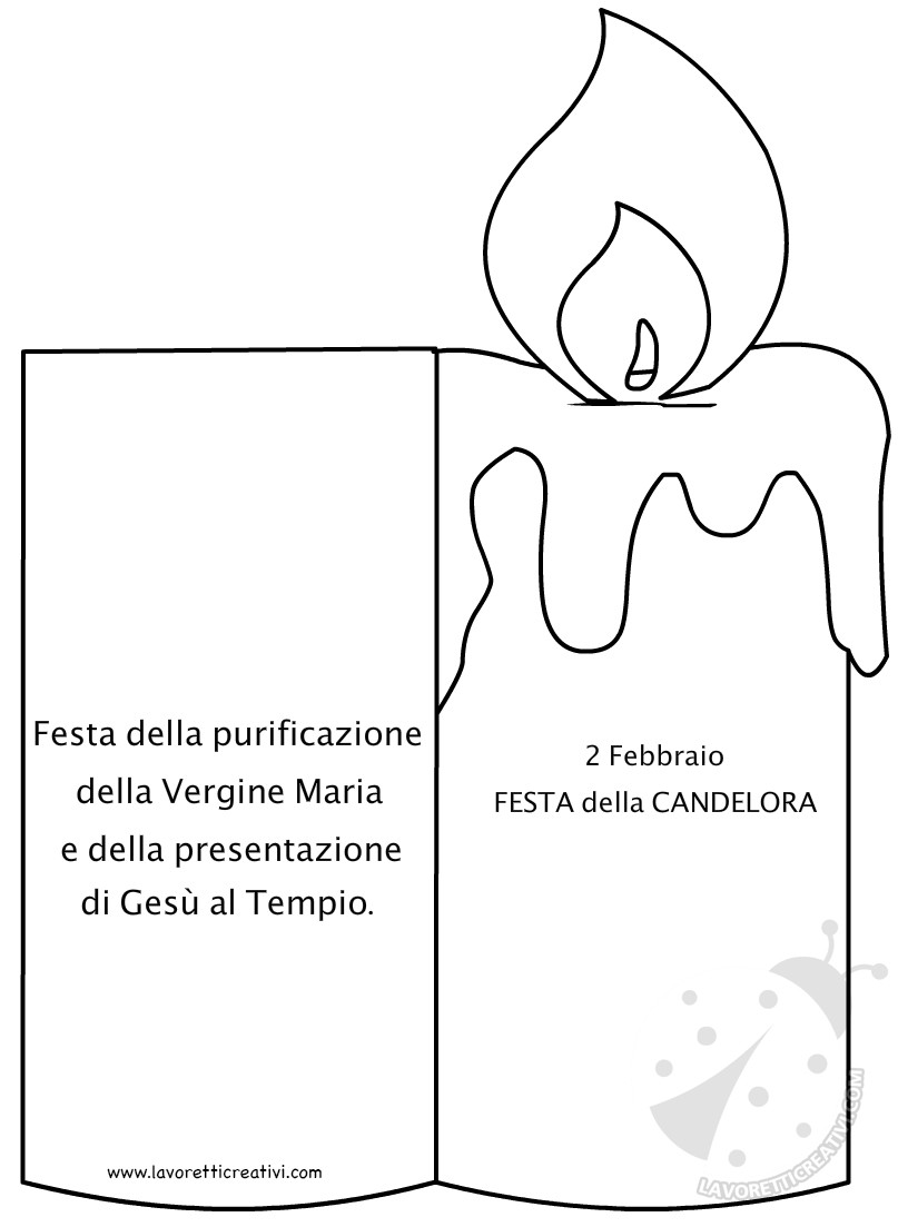 Festa della Candelora 7 disegni candelora