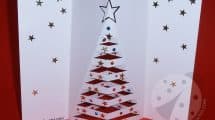 Auguri di Natale Biglietto di Natale pop up