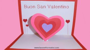 biglietto pop up san valentino