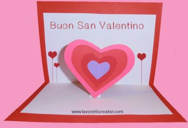 biglietto pop up san valentino