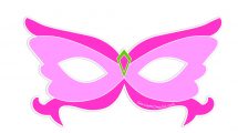 maschera carta principessa 1