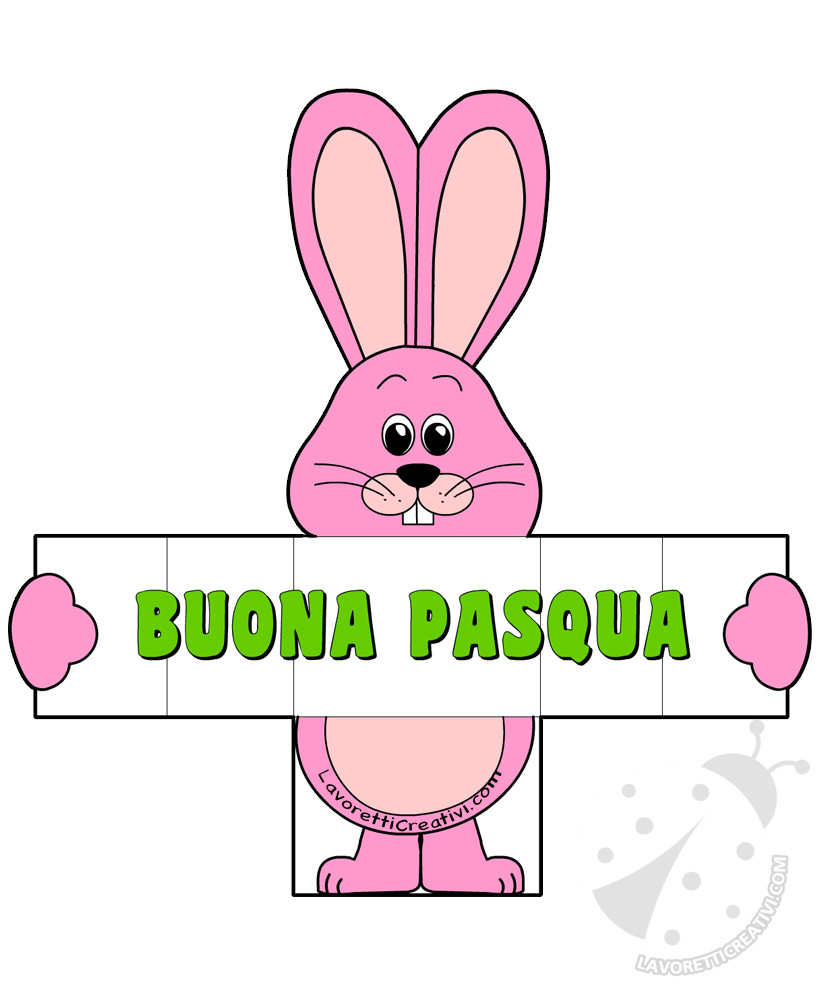 biglietti conigli pasqua