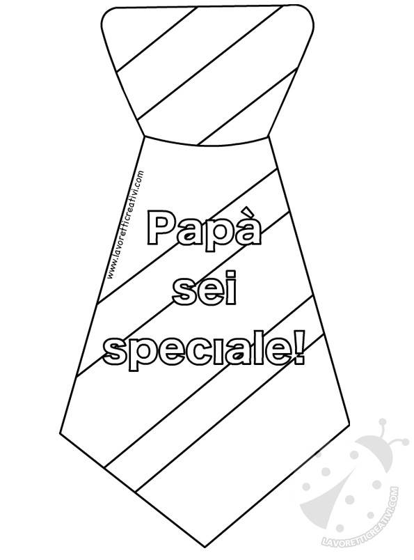disegno cravatta festa papa5 1