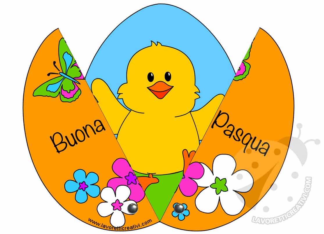 Disegni Da Colorare Uova Di Pasqua Per Bambini