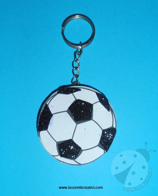 portachiave pallone calcio