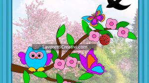 decorazione finestra primavera1