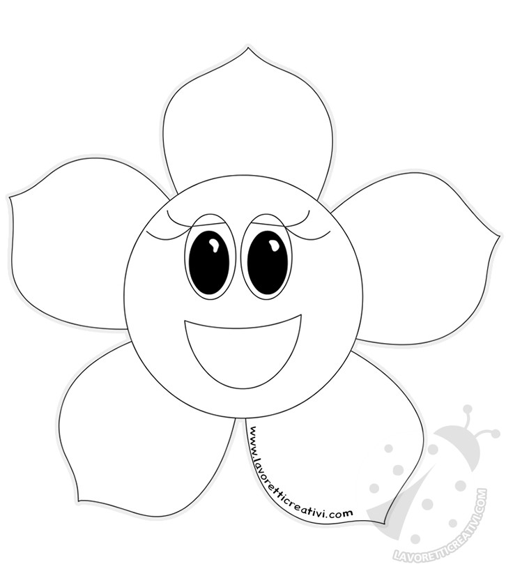 Disegni Di Fiori Di Primavera Per Bambini Da Colorare Lavoretti Creativi