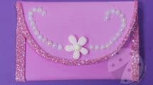 Come fare una semplice Pochette in gomma crepla