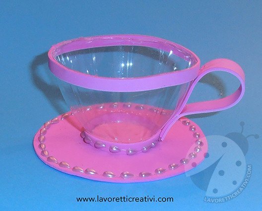 tazza te bottiglia plastica 7