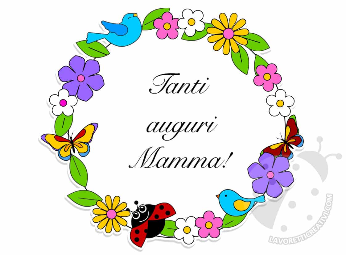 Auguri per la Festa della Mamma Immagini - Lavoretti Creativi