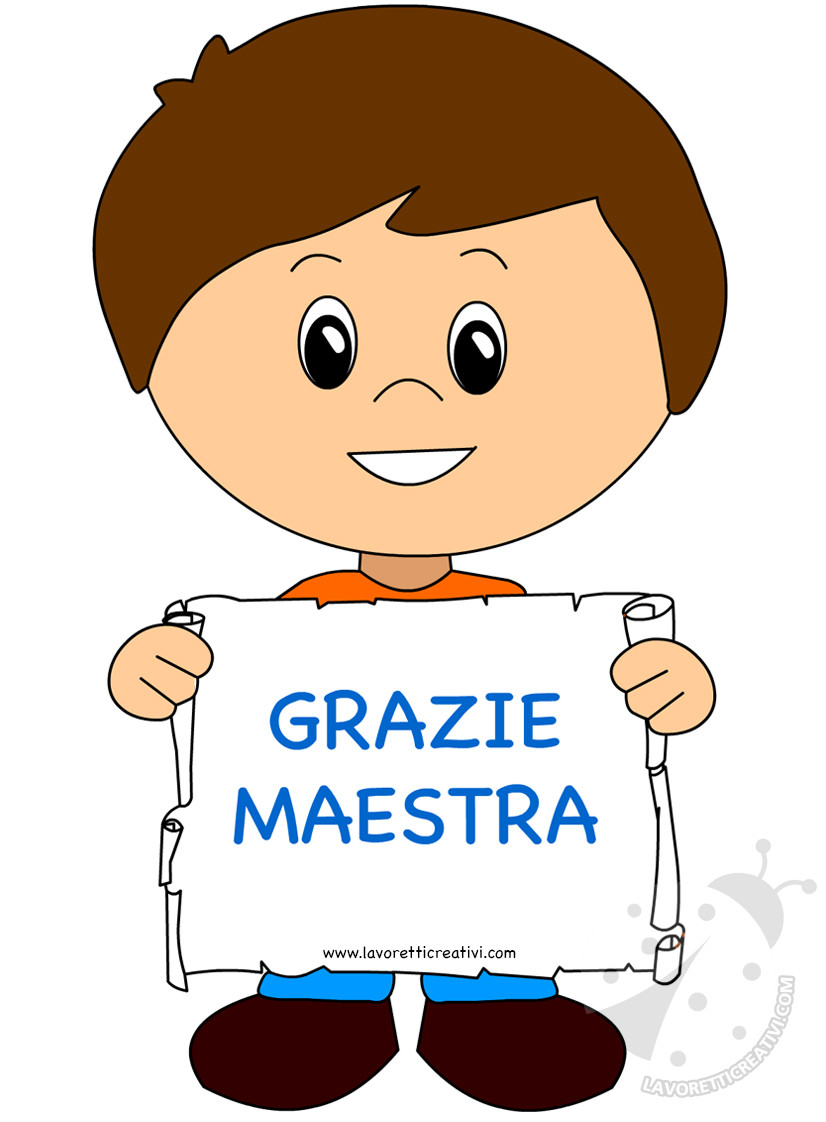 bambino grazie maestra