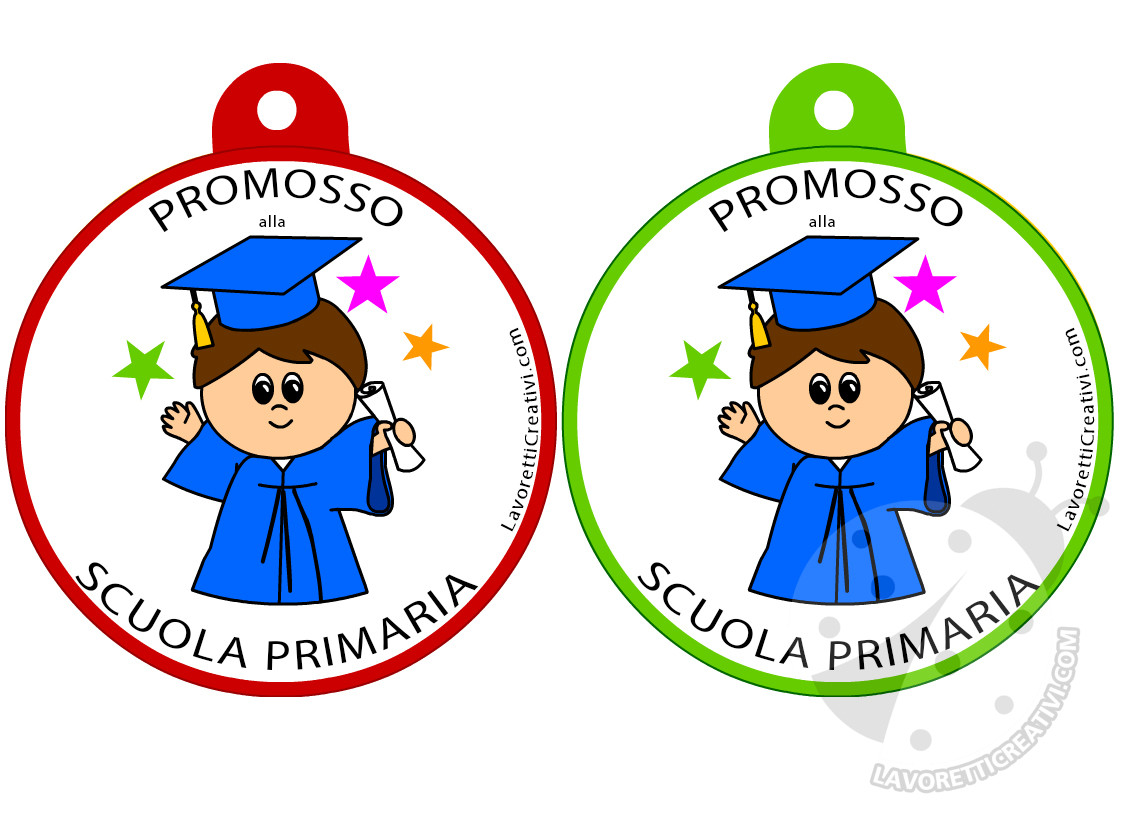 Festa Dei Diplomi Medaglie Per Bambino Lavoretti Creativi