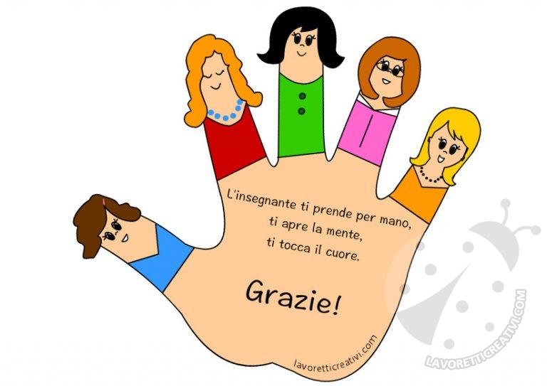 Frasi di ringraziamento per maestre - Lavoretti Creativi