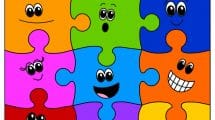cartellone aula puzzle