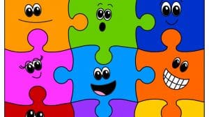 cartellone aula puzzle