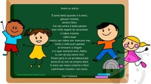 filastrocche amicizia
