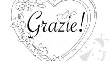 grazie di cuore disegno