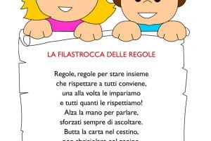 Filastrocca Delle Regole Lavoretti Creativi