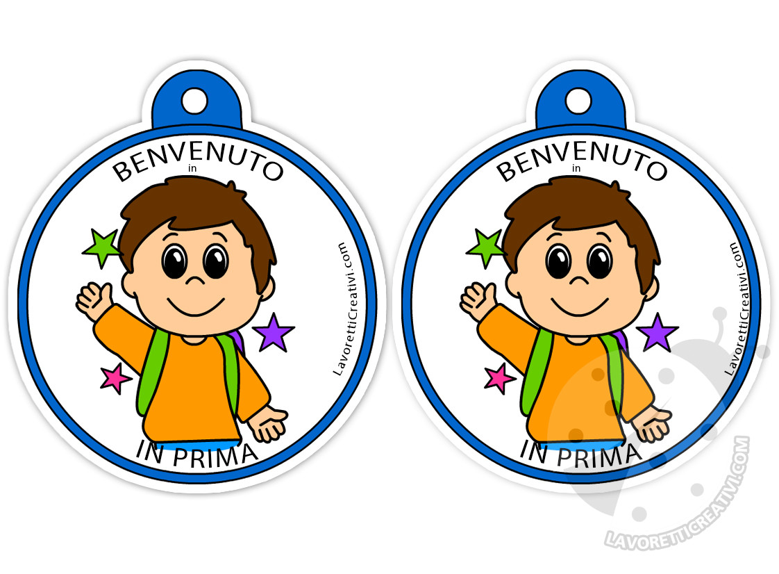 Medaglie di benvenuto per bambini - Lavoretti Creativi