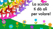 cartellone accoglienza farfalle