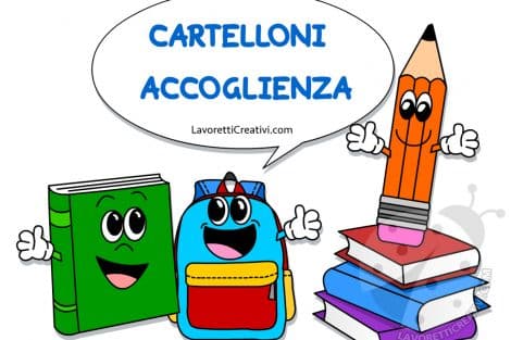 Cartelloni di benvenuto per la classe