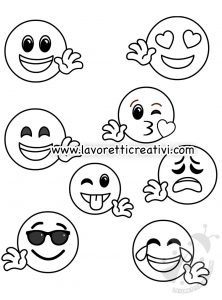 Disegni di Emoji da colorare