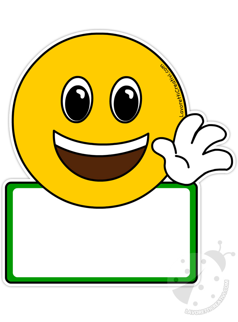 emoji sorridente targhetta2 1