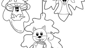decorazioni autunno foglie disegni2