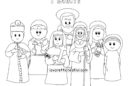 disegni santi