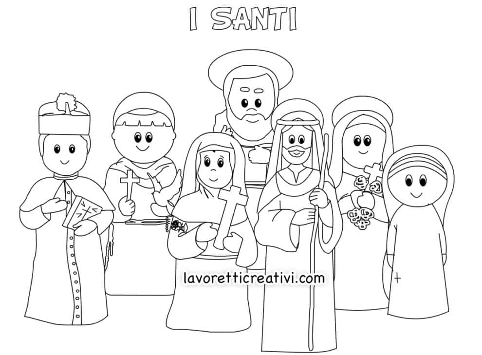 Immagini Di Santi Da Scaricare Colorare Santi Apostles Disegno Deirdre Francesco Pinter Assisi