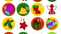 numeri calendario avvento 1