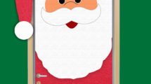 porta aula babbo natale3
