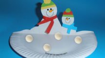 Lavoretti Inverno per bambini Pupazzi di neve