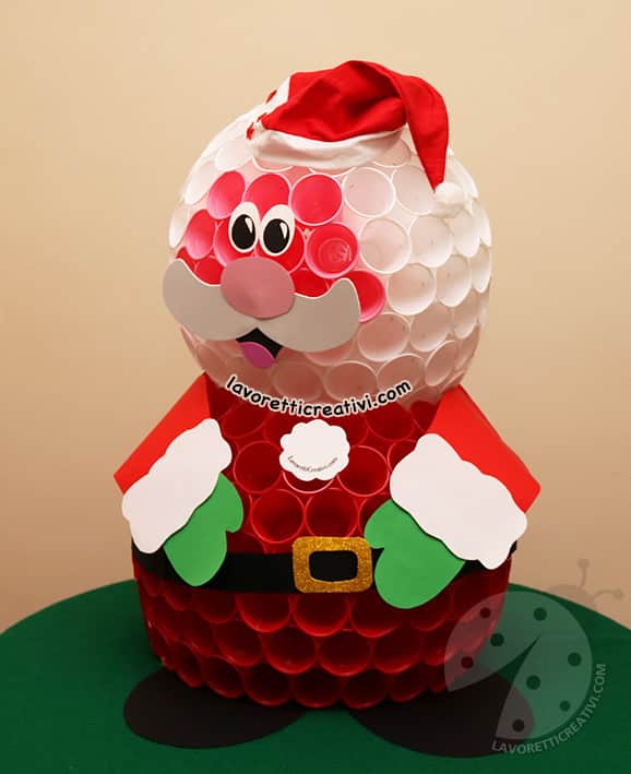 babbo natale bicchieri plastica4