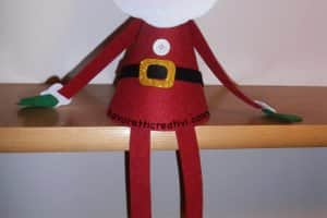 babbo natale feltro6