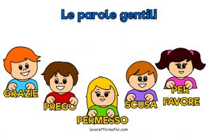 bambini parole gentili 1