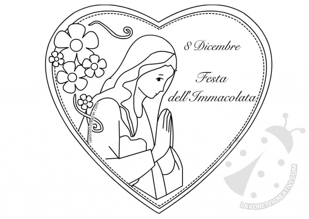 Immacolata Concezione lavoretti per bambini - Lavoretti Creativi